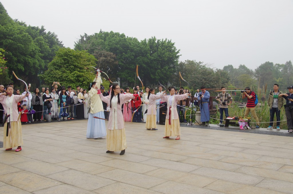 百美汉服祭花神岭南汉服丙申年花朝节活动圆满结束