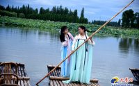 南京:”邀你七夕相约莫愁湖,唯美汉服秀一醉千年!