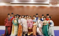 中国桑蚕丝绸文化展开馆仪式表演记