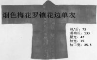 黄昇墓出土的衣衫数据