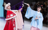 成都汉服秀上“仙女落泪”的90后火了。