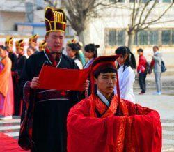 兰大汉服成人礼：衣我汉裳 传我汉风