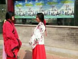 邓州美女帅哥穿汉服花洲书院聚会