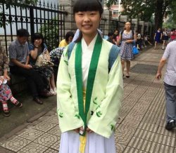 湖南师大自主招生今天举行 考生着汉服应考