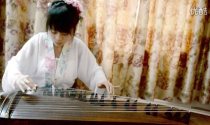 [视频]牛人古筝 无字碑古筝版 古风穿汉服弹古筝