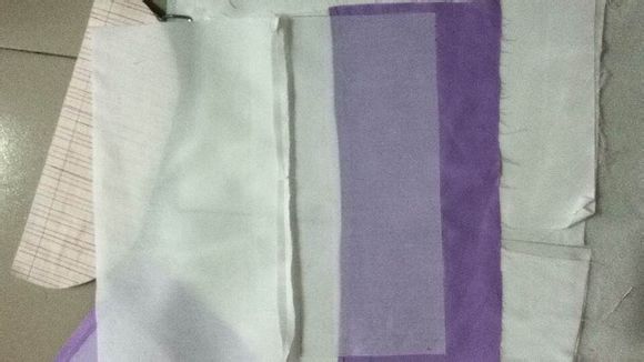 8.把树脂衬烫上