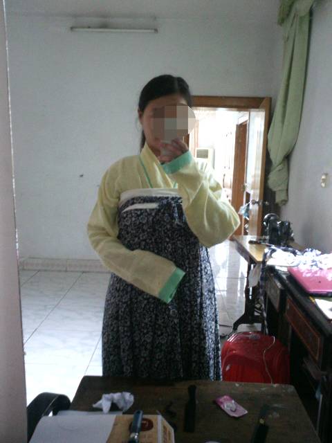 齐胸其实是这样穿的~房间也有点乱~结束~