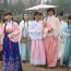 女大学生公园“汉服秀”吸睛无数-图片2