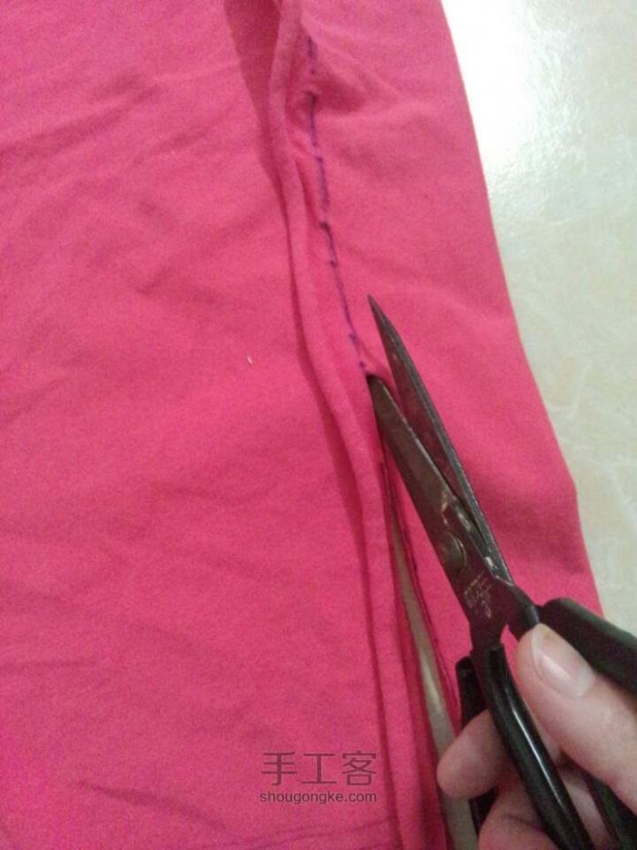 手工缝纫古装汉服-图片13