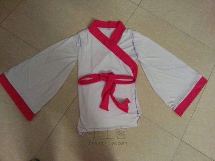 手工缝纫古装汉服-图片19