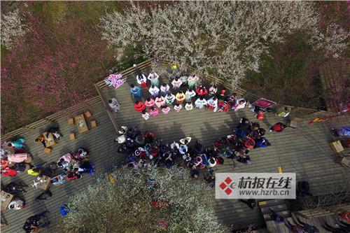 西溪国家湿地公园“曲水寻梅 汉服雅韵”-图片4