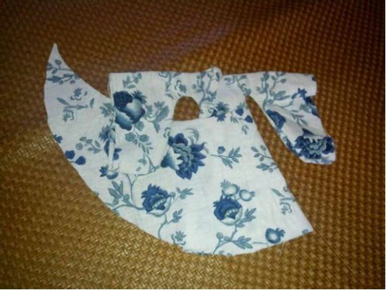 完成图(缝好后最好熨一下)