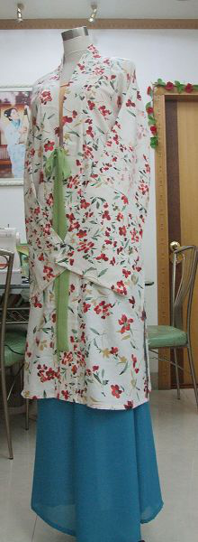 配另外一件褙子

以下是简易剪裁图。