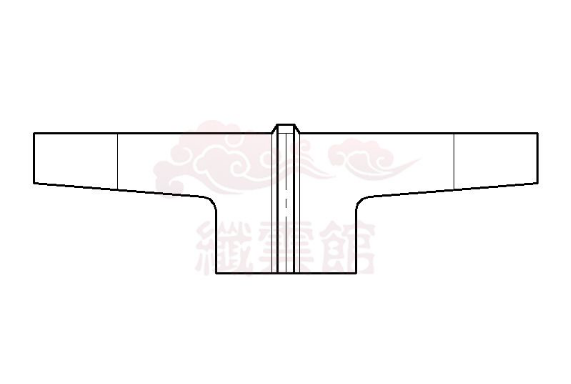 上襦的裁剪尺寸