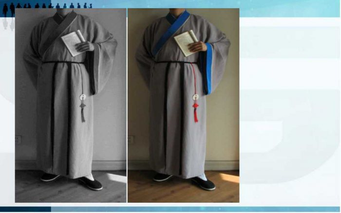 汉服剪裁图大全：男子汉服-图片28