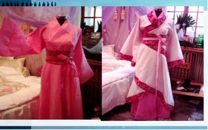 汉服剪裁图大全：女子汉服-图片8
