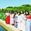 花美人更美！一群汉服姑娘把橘乡荷海玩成了这样 -图片2