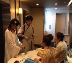 日本汉服会举行