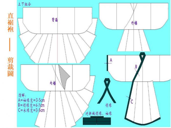 汉服制作入门 汉服的剪裁-图片22