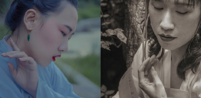 云想衣裳花想容，春风拂槛露华浓。若非群玉山头见，会向瑶台月下逢。