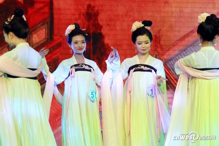 中国之美总决赛开启 陕西高校学生展现汉服之美-图片3