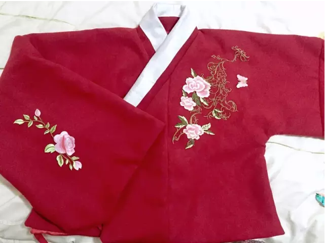 教你100元做套明制毛呢袄裙-图片12