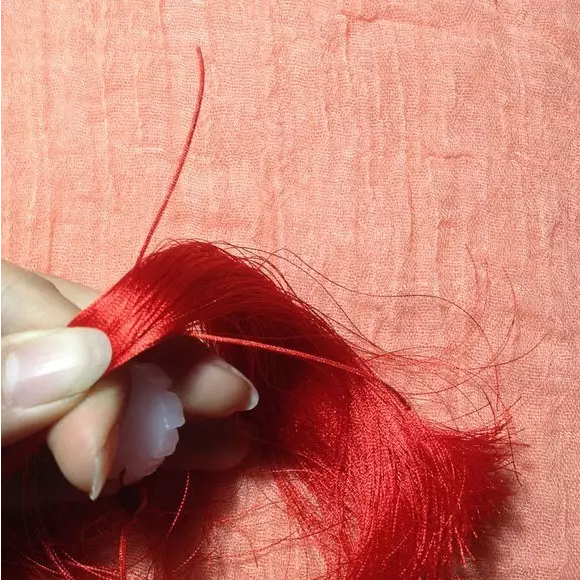 7、打结，一定要紧，打2-3次死结