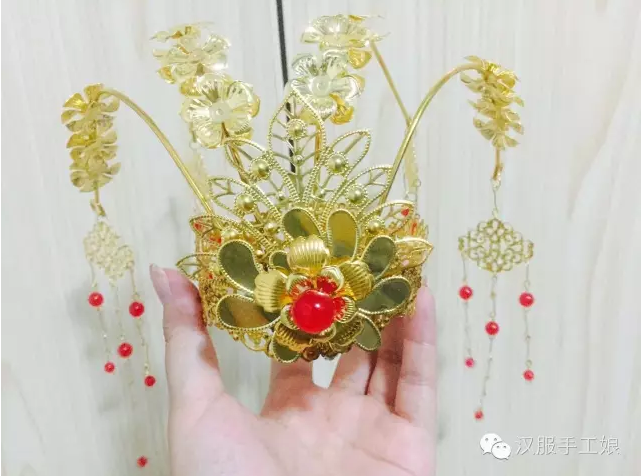 发冠教程—仿《武媚娘传奇》徐慧-图片22