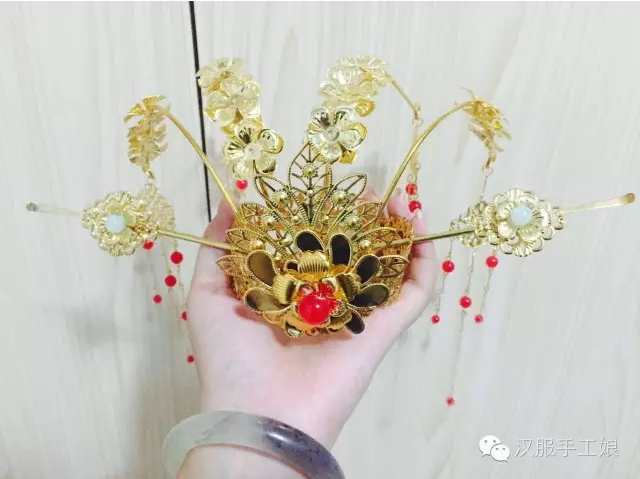 发冠教程—仿《武媚娘传奇》徐慧-图片23