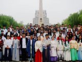 广袖倾嫣，儒衣婵娟——西安交通大学国学社举办第二届汉服节