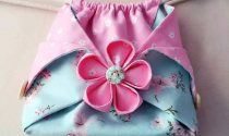 樱花抽绳小包教程
