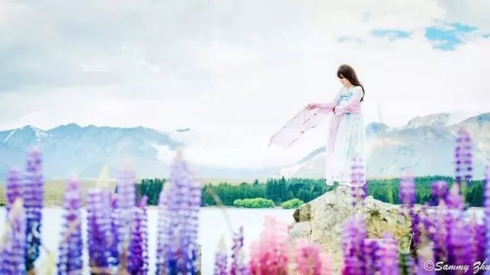 让我尽情在花丛中嬉戏