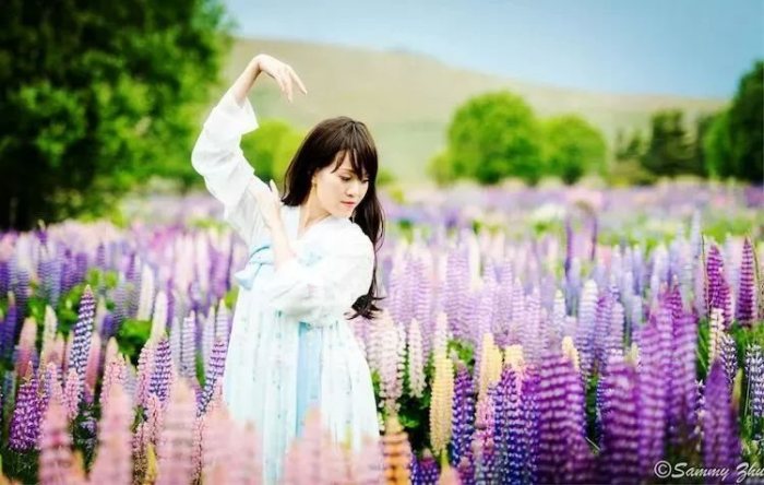 【汉服美图】鲁冰花盛开的地方-图片26