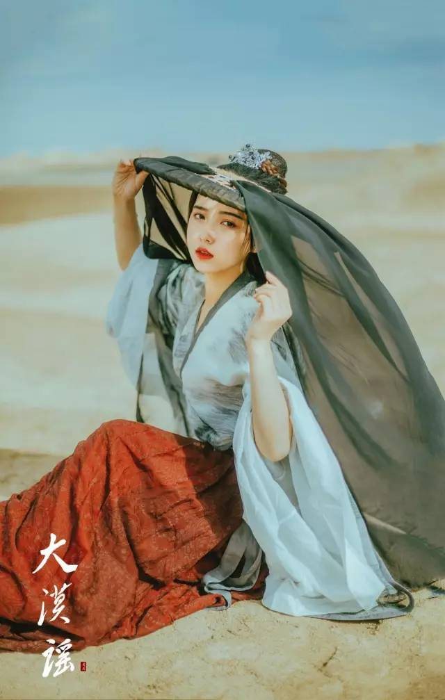 【汉服美图】侠客行·大漠谣-图片6