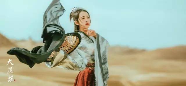 【汉服美图】侠客行·大漠谣-图片9