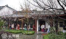 妇女节遇上花朝节 杭州孔庙“百花壶碟会”体验传统文化