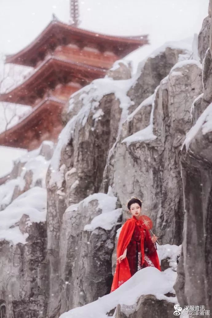 【汉服美图】《雪之舞》-图片5