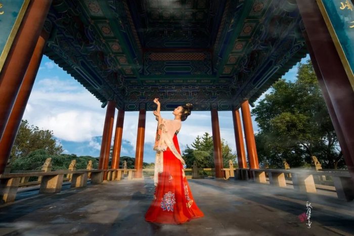 清秋一梦，青青子衿，明月相思，是谁入梦。
百年清宫爱恋，雁回月满楼，
梦若流星，一弯明月，不辞冰雪为卿热。
