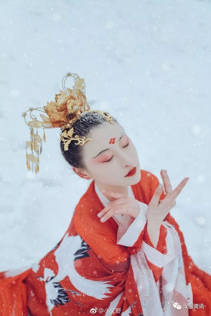 【汉服美图】鹤雪引-图片4