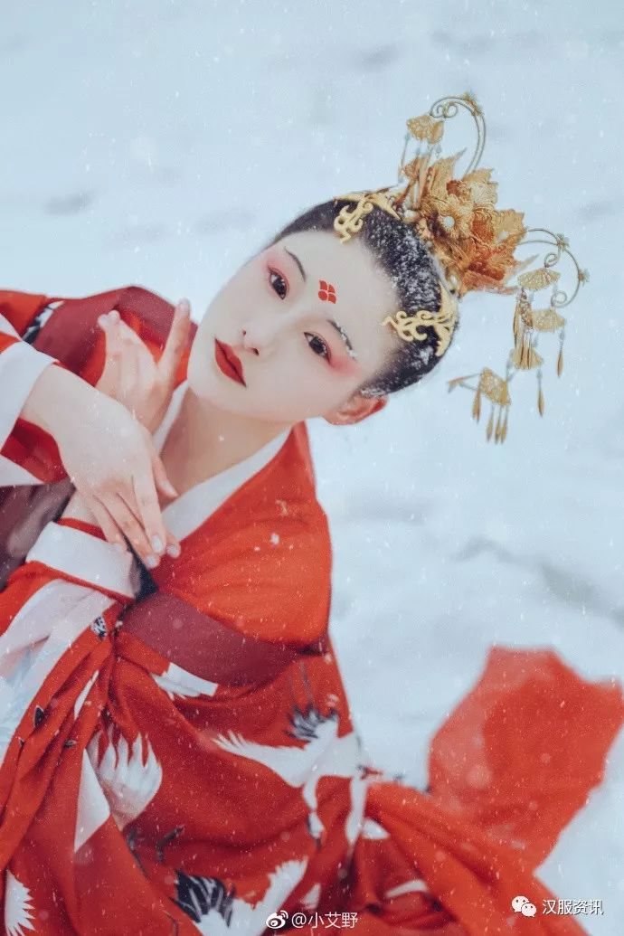 【汉服美图】鹤雪引-图片6