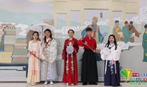 中国华服日 南昌一高校学生上演“汉服热”