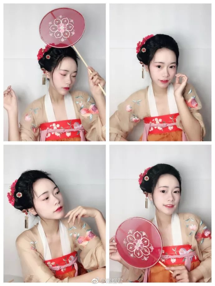 【汉服发型】《花想容》-图片8