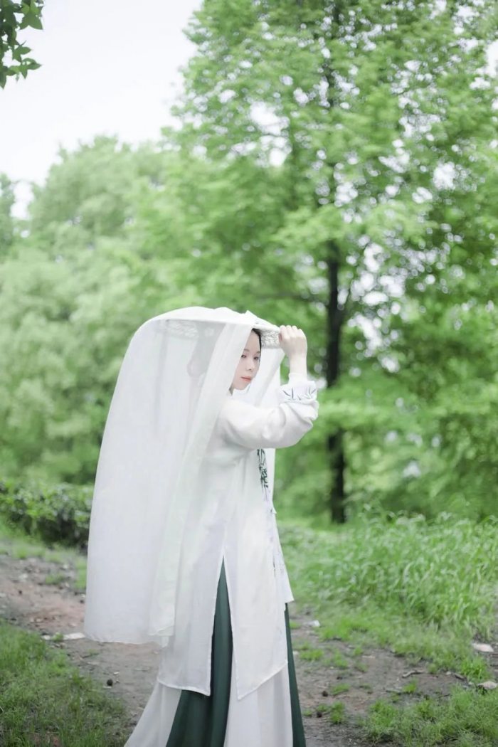 【汉服美图】山中何事,松花酿酒,春水煎茶-图片7