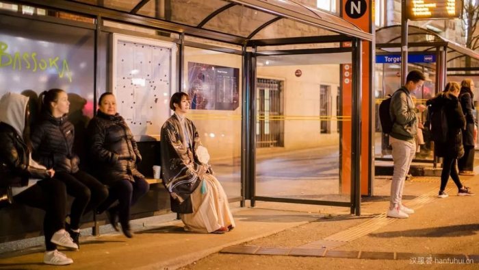 带着汉服去旅行 | 卑尔根之夜-图片5