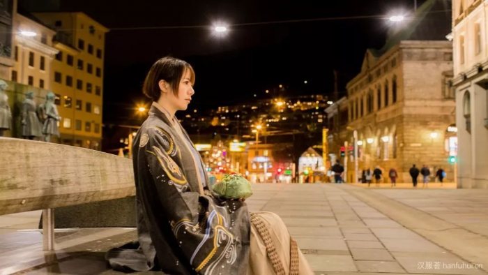 带着汉服去旅行 | 卑尔根之夜-图片8