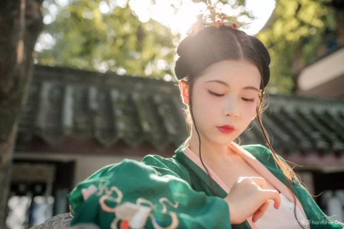 【汉服美图】有美一人,清扬婉兮-图片20