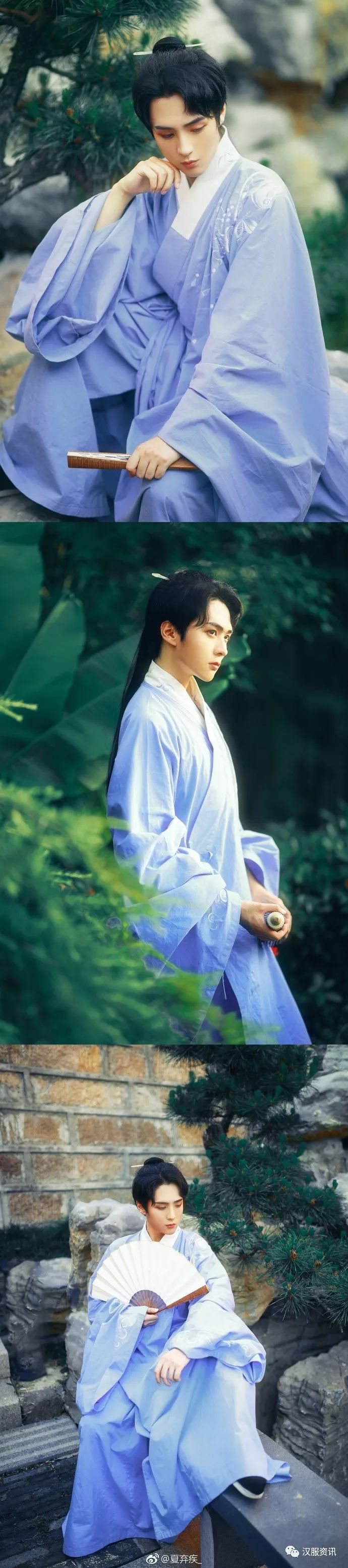 【汉服美图】一枕清河梦悠悠 -图片3