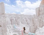 【汉服美图】雪山孤寂