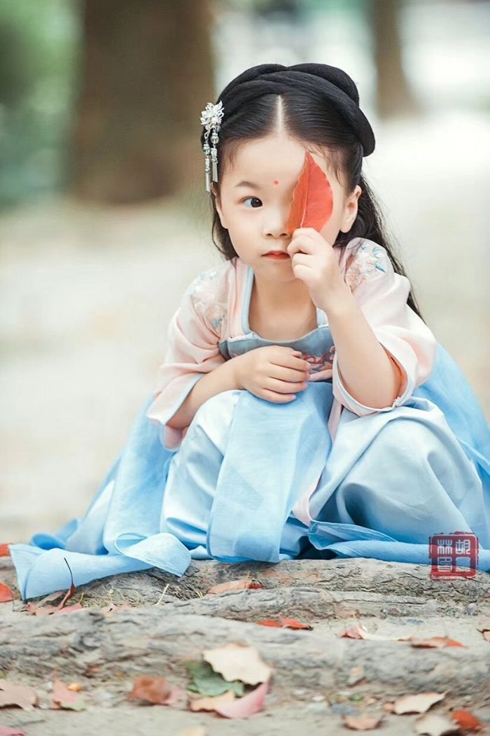 【汉服美图】羡慕！我也想要辣么一对双胞胎！-图片6