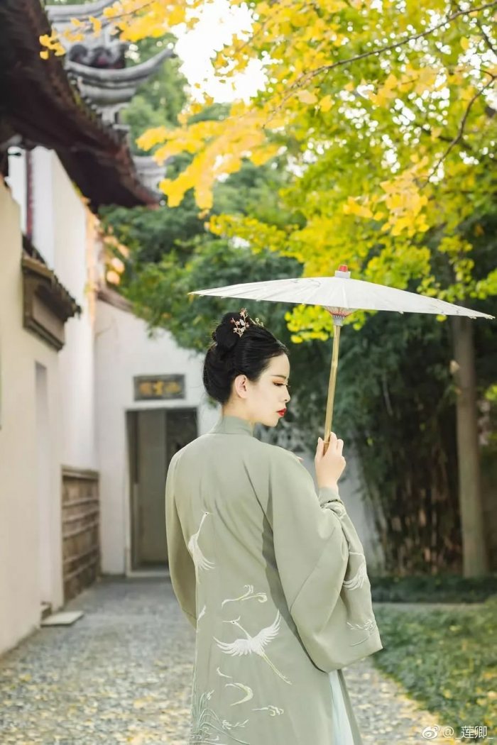 【汉服美图】银杏-图片3